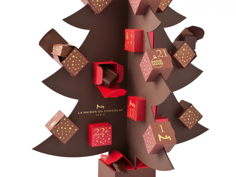 Dans ma cuisine, des calendriers de l’Avent chocolat