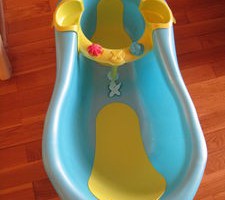 Ah qu’elle est bien quand elle est dans son bain !