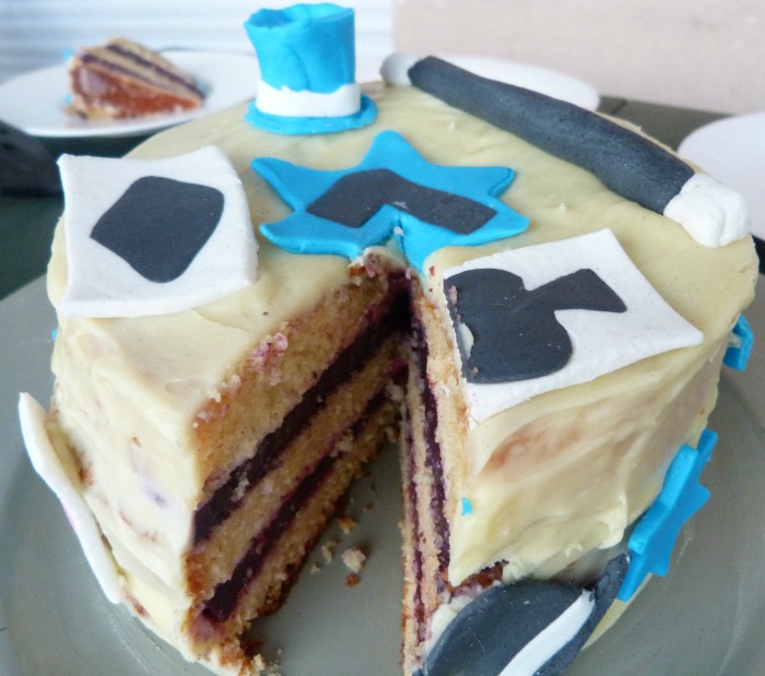 gâteau anniversaire magie 2
