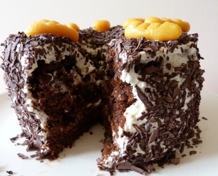 carrot cake au chocolat