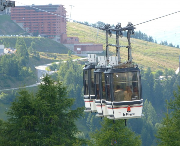 la Plagne télécabine