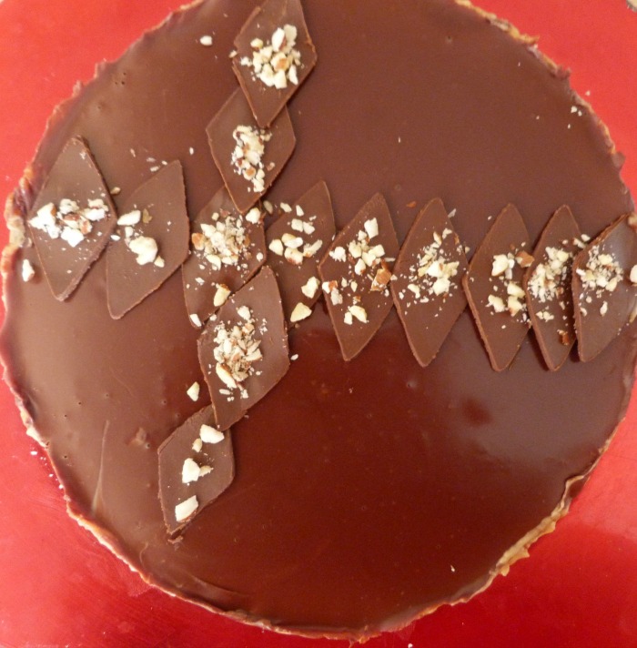 tarte croustillante au chocolat caramel