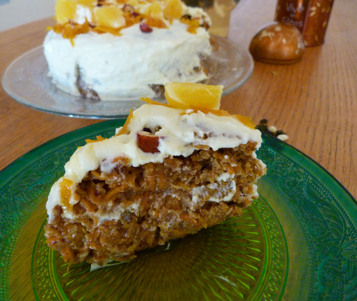 carrot cake aux agrumes 