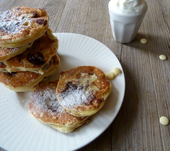 crepes aux petites de chocolat