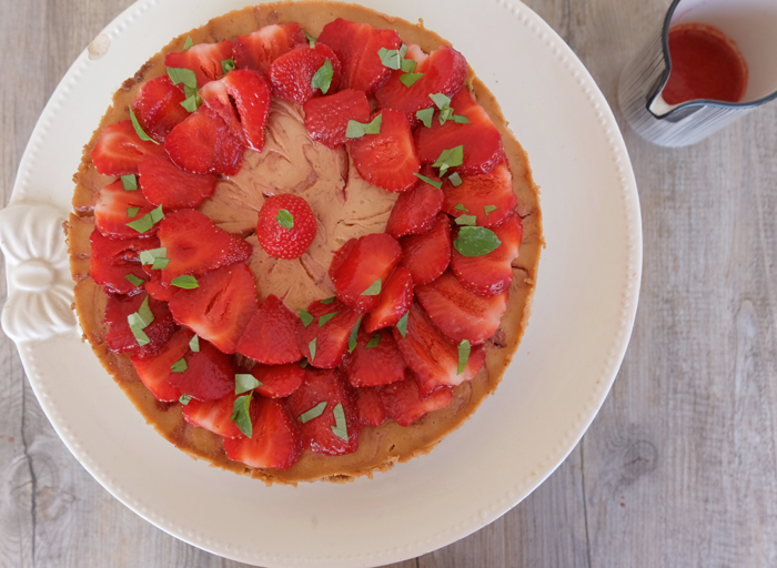 cheesecake aux fraises