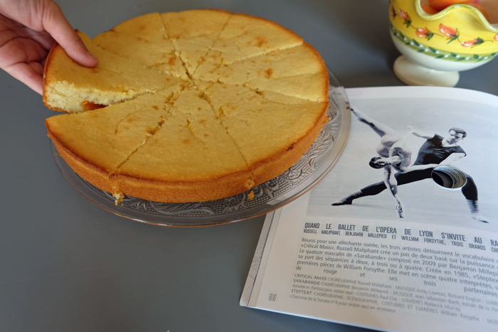 gâteau abricot au lait ribot