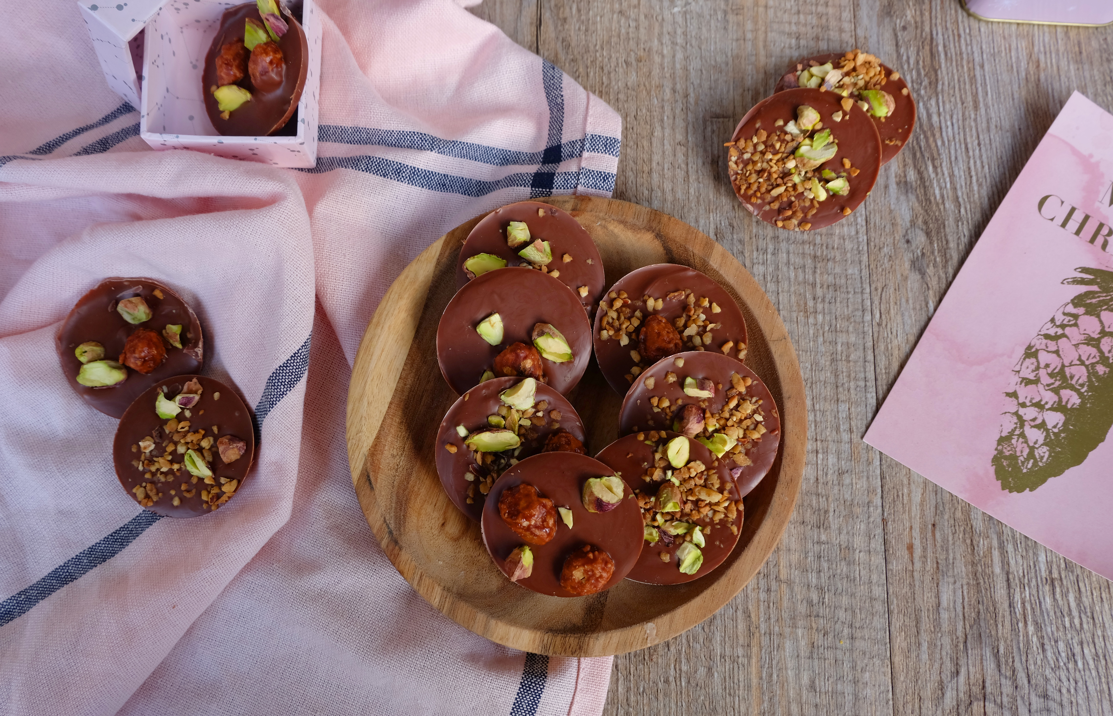 Recette inratable de mendiants au chocolat