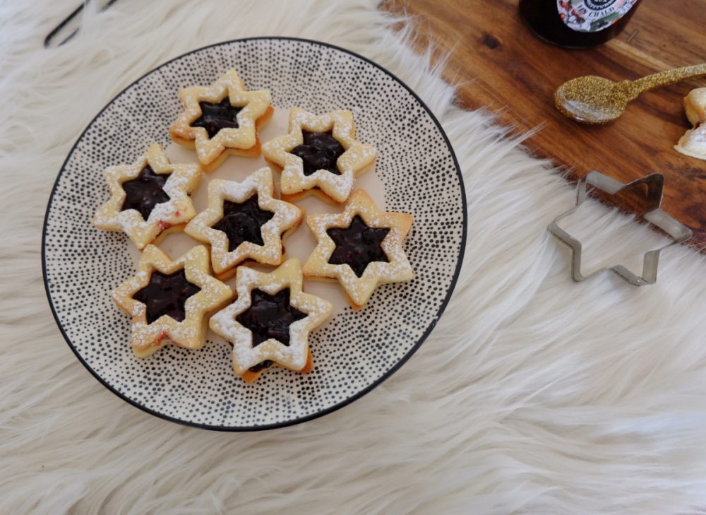 étoiles de Noël à la confiture