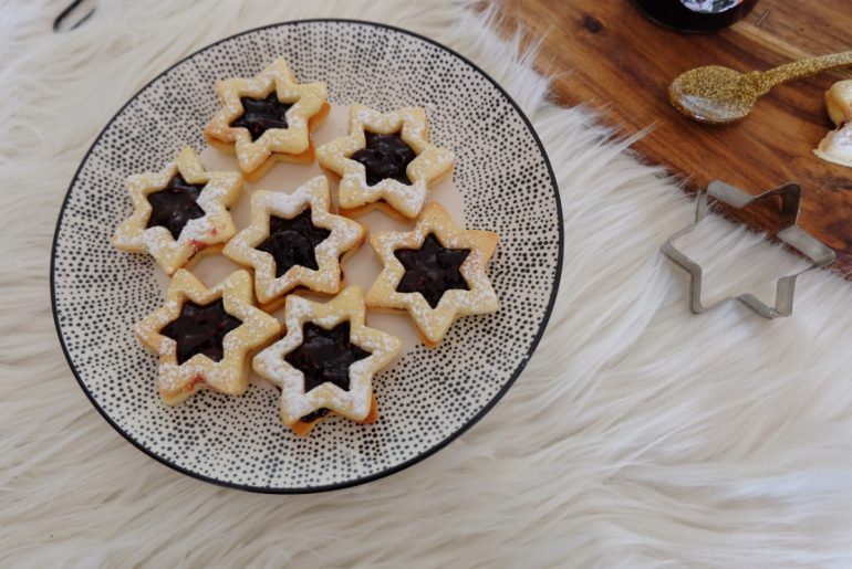 étoiles de Noël à la confiture