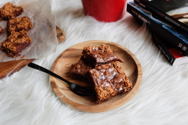 brownie crousti fondant