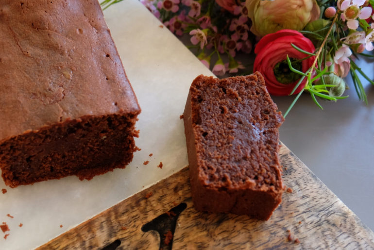 gateau fondant au chocolat noir