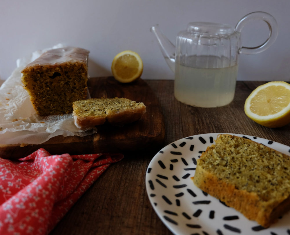 cake au citron et aux graines de pavot