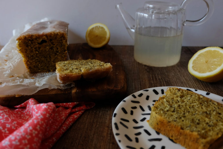 cake au citron et aux graines de pavot