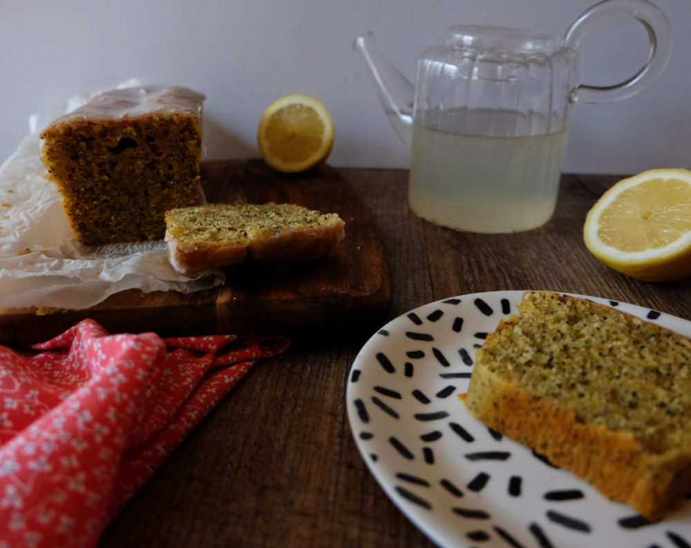 cake au citron et aux graines de pavot 