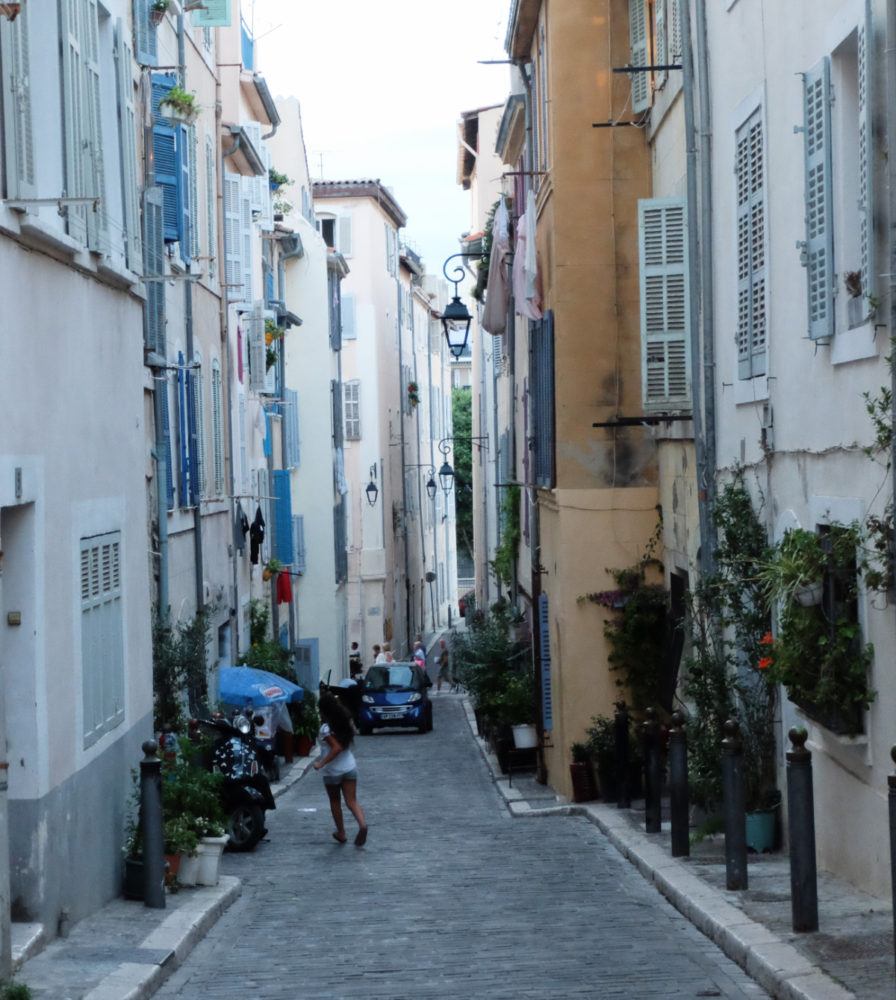 street art dans le vieux panier