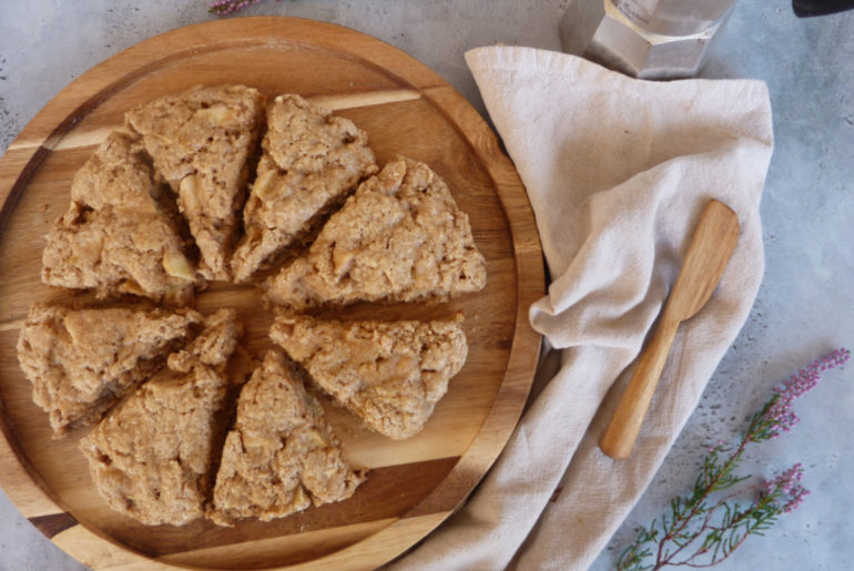 scones aux pommes