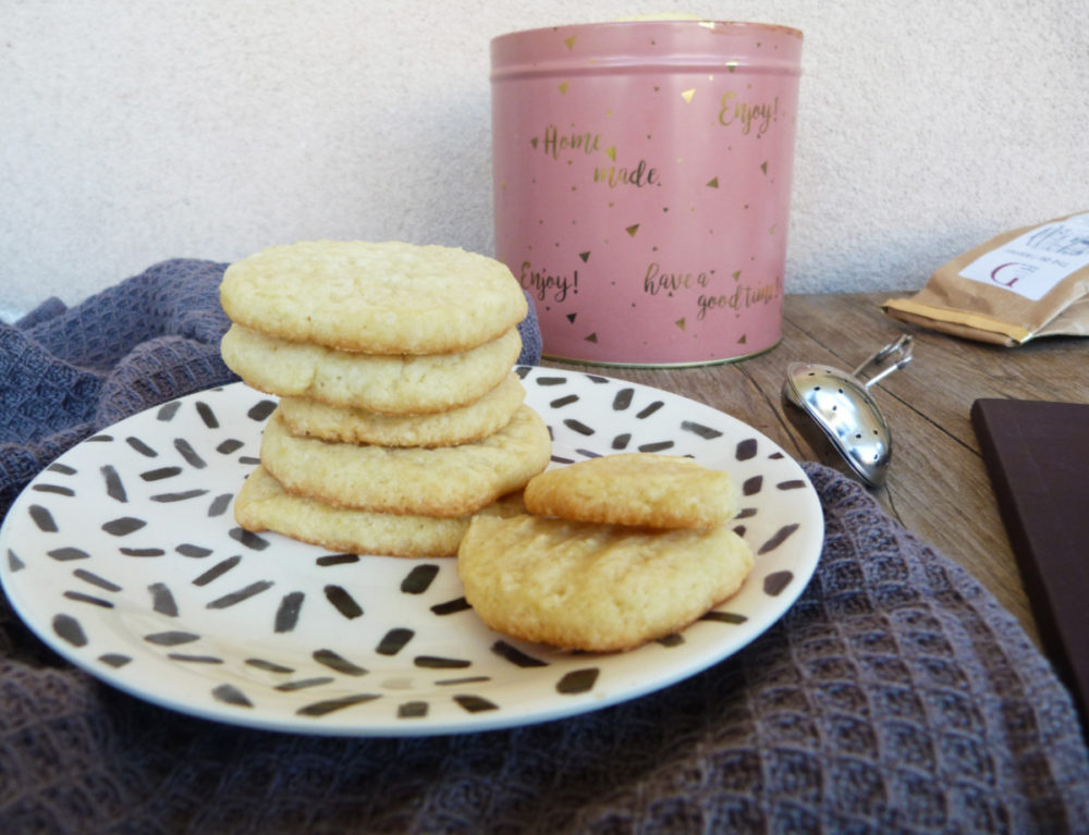 shortbread thins à la vanille