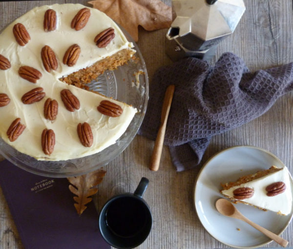 carrot cake de Rose Bakery 