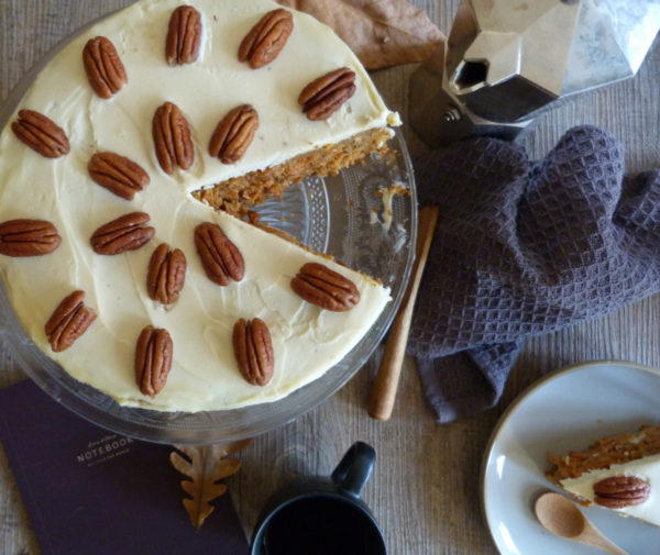 carrot cake de Rose Bakery 