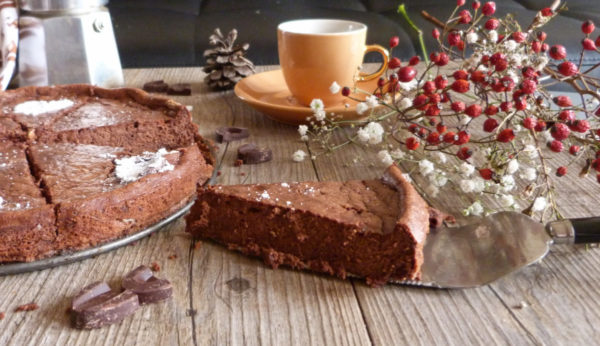 gâteau au chocolat avec 3 ingrédients