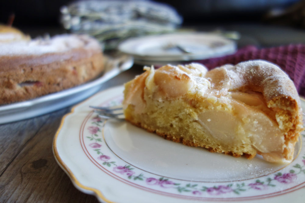 gâteau aux poires et au mascarpone 