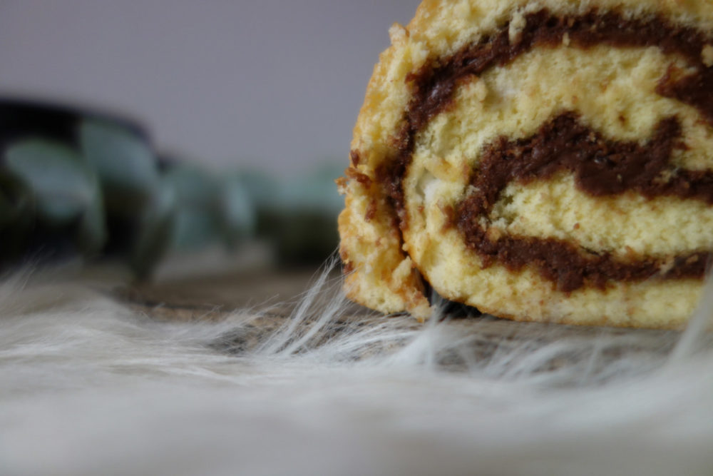 gâteau roulé au chocolat