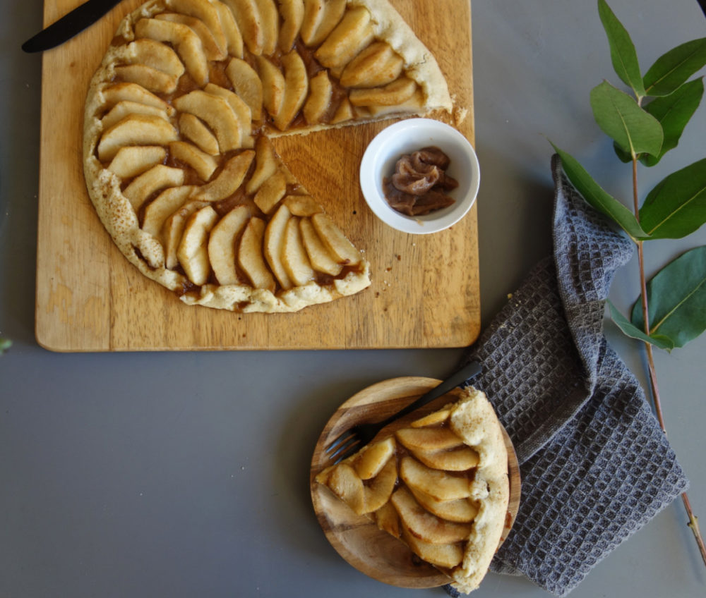 tarte rustique poires marrons