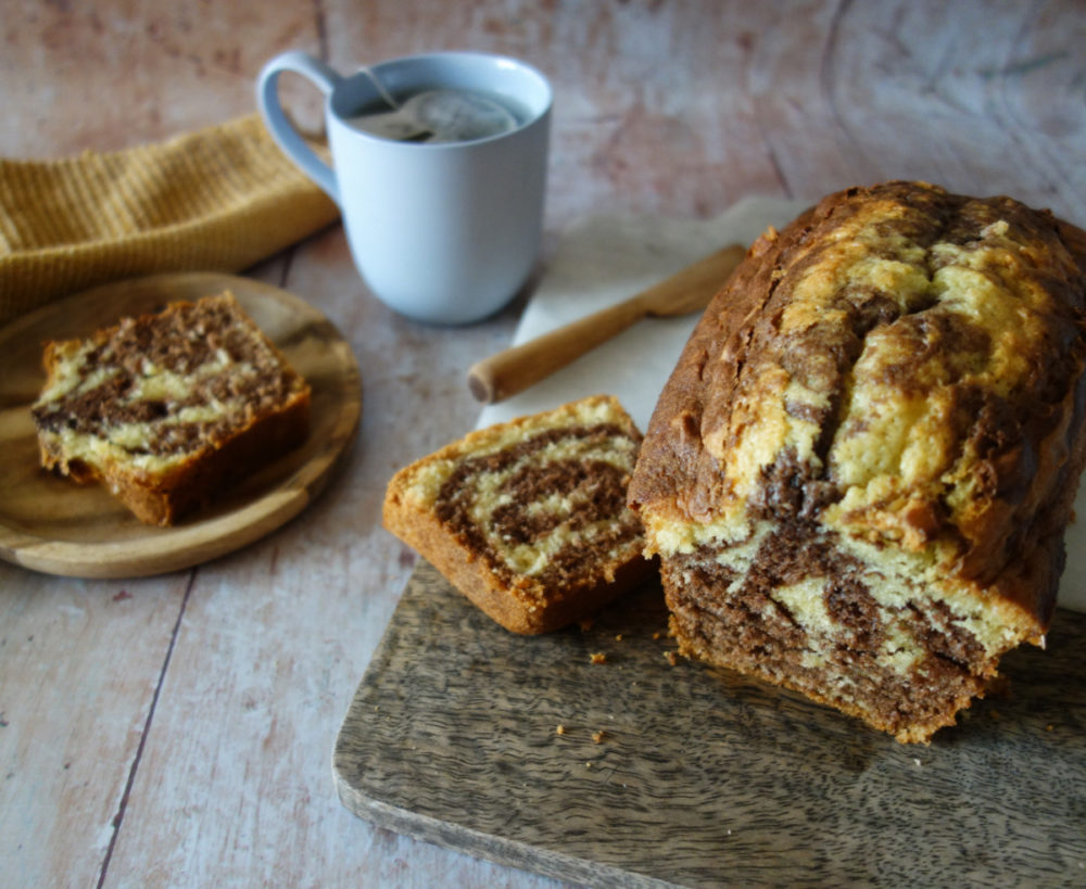 gâteau marbré 