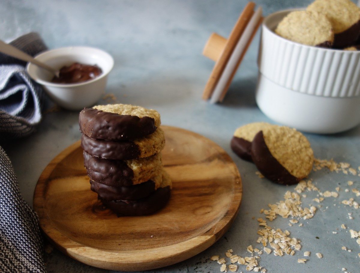 biscuits aux flocons d'avoine et au chocolat