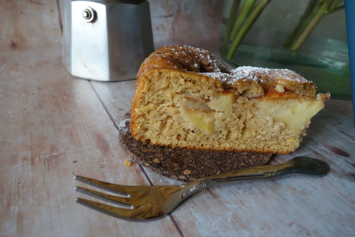 gâteau pommes cannelle 