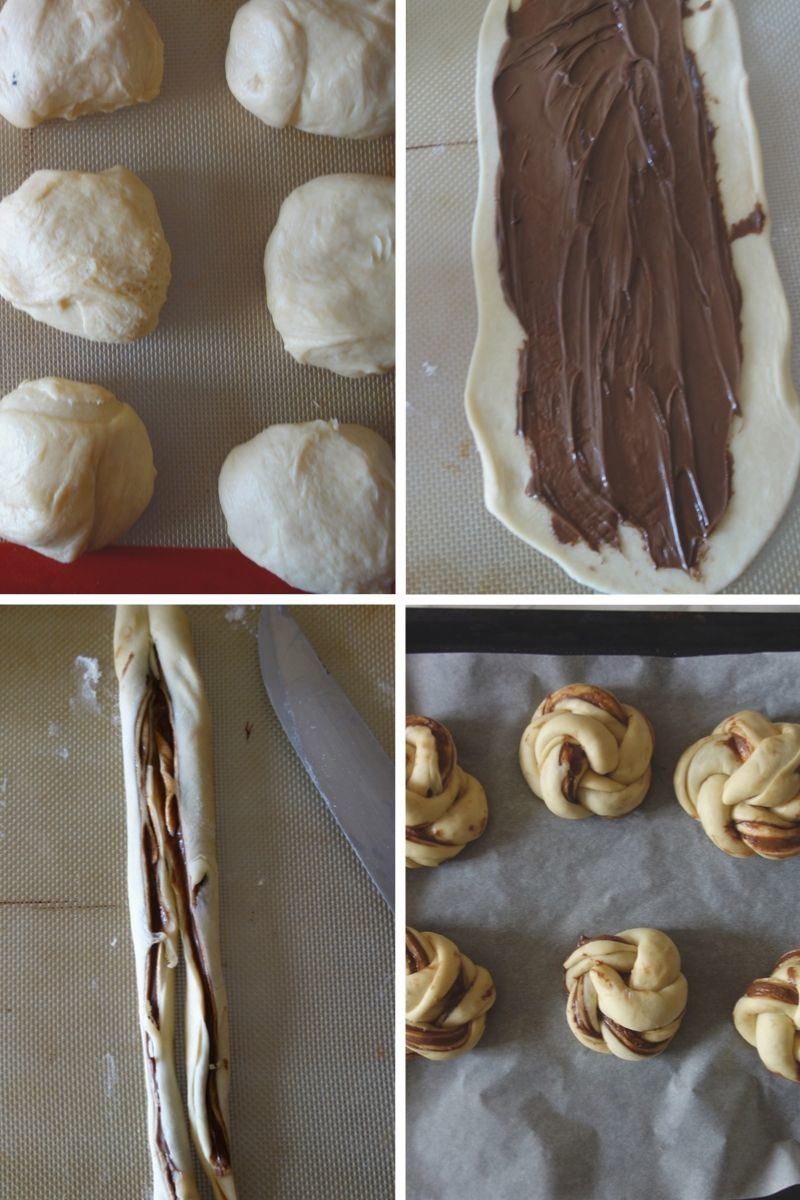 mini kringles au chocolat 