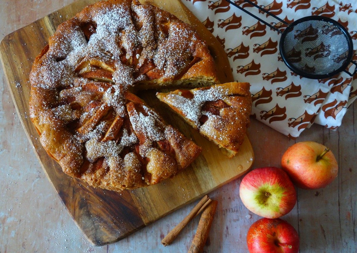 gâteau pommes cannelle 