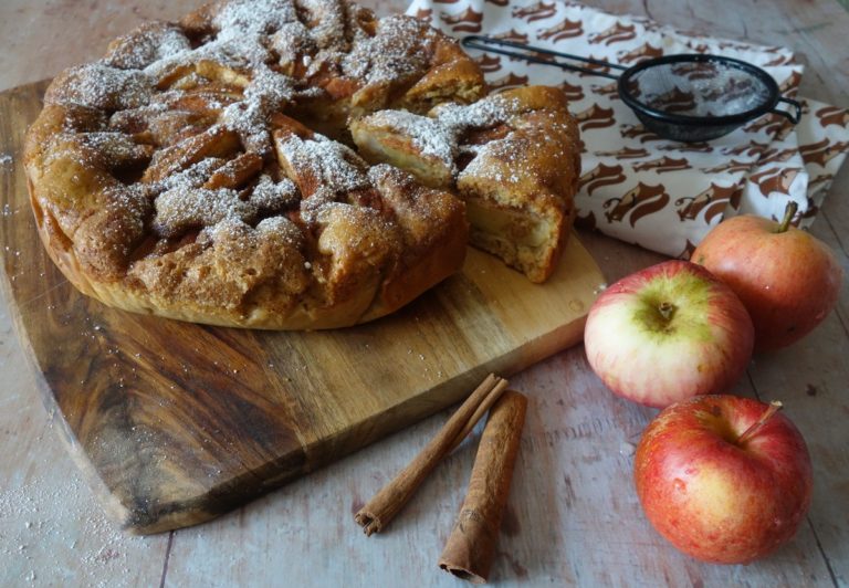 gâteau pommes cannelle