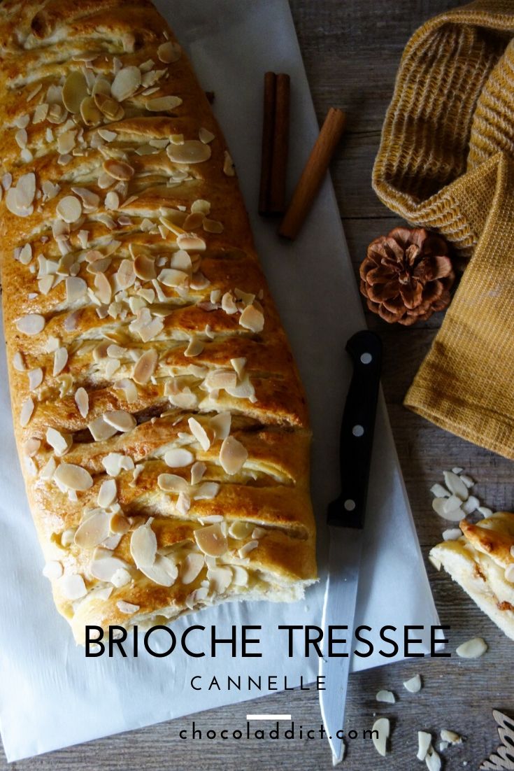 briochée tressée à la cannelle 