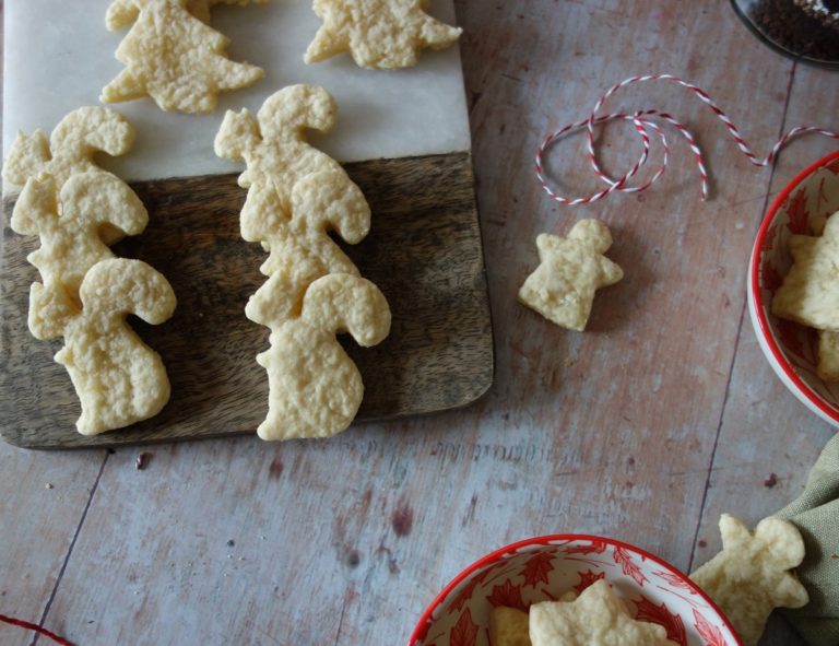 biscuits de Noël à la pâte d'amande
