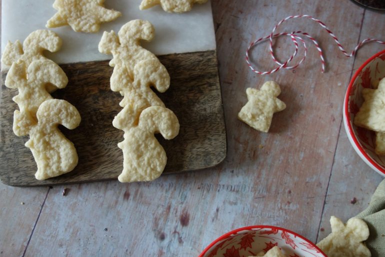 biscuits de Noël à la pâte d'amande