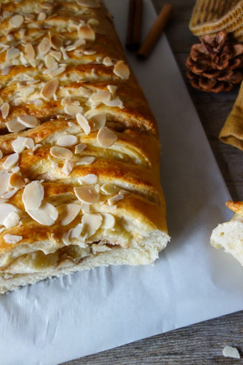 briochée tressée à la cannelle 