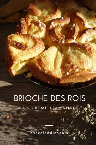 brioche des rois à la crème d'amandes 