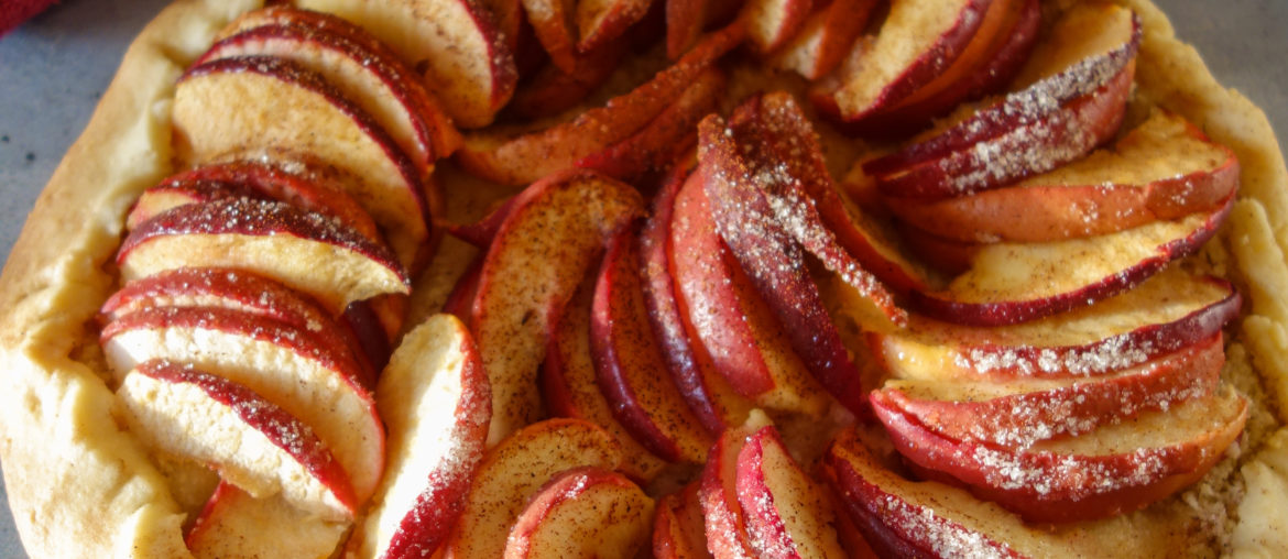 tarte rustique aux pommes
