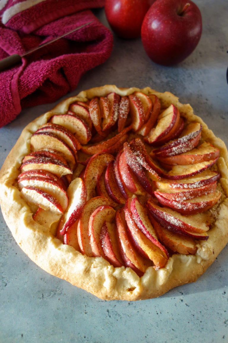 tarte rustique aux pommes