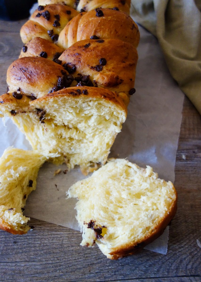 brioche à la mie filante
