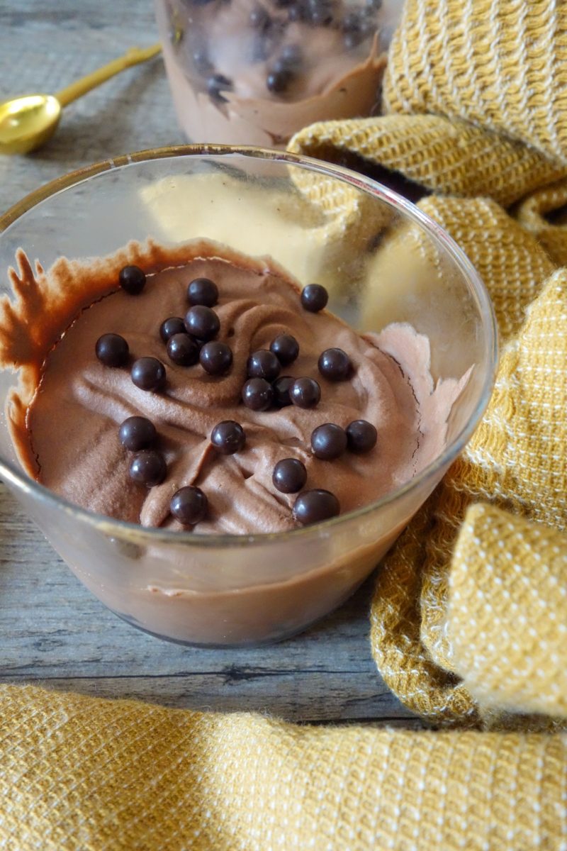 mousse au chocolat sans oeufs 