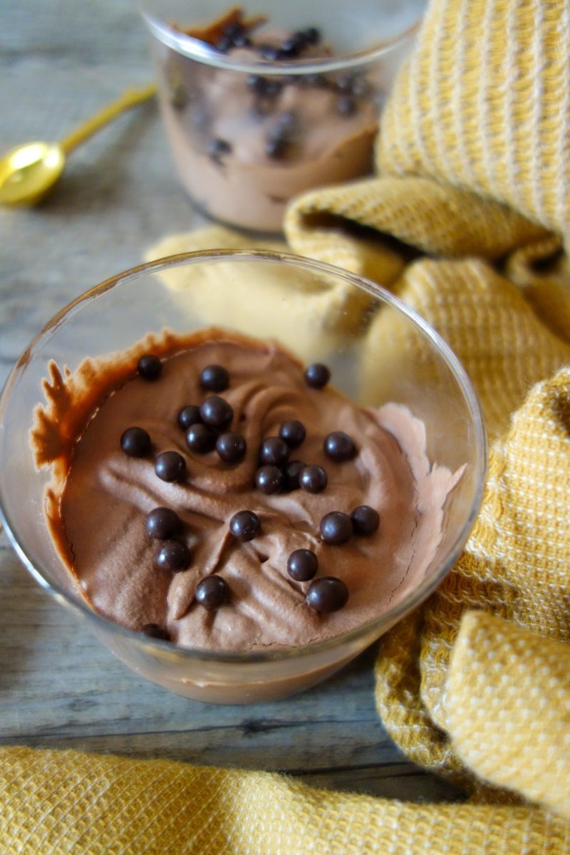 mousse au chocolat sans oeufs 