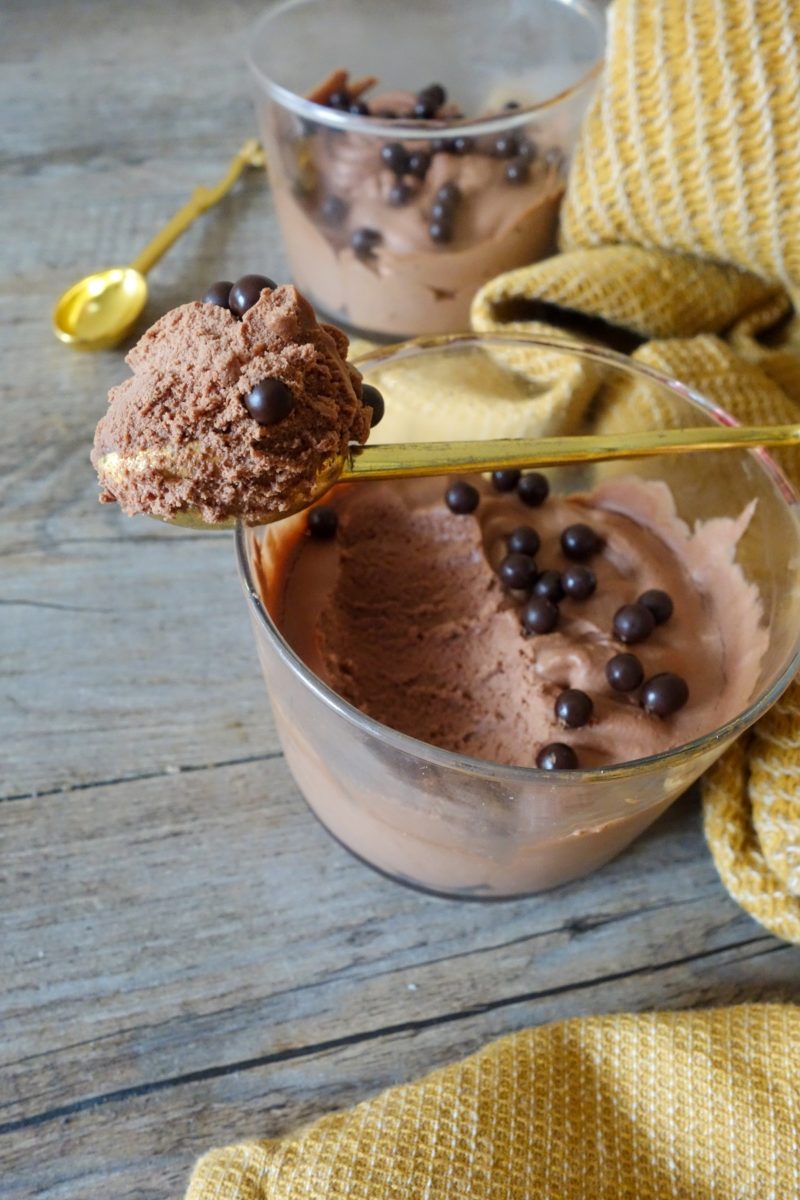 mousse au chocolat sans oeufs 