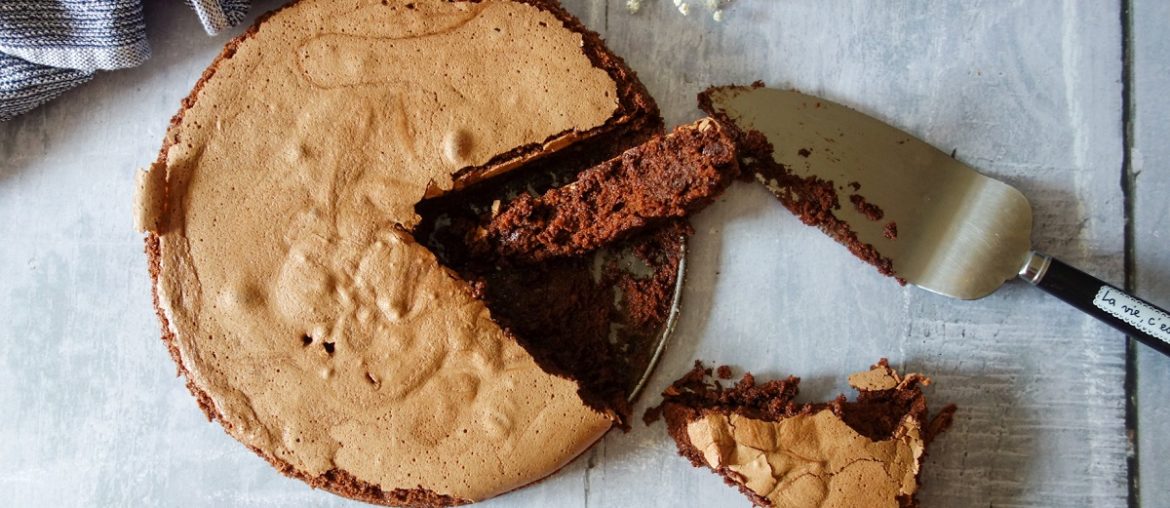 gâteau au chocolat mousseux