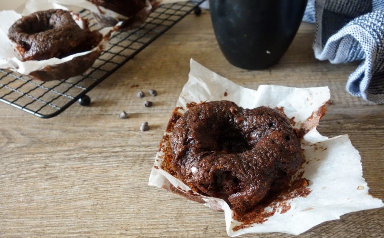 petits volcans au chocolat
