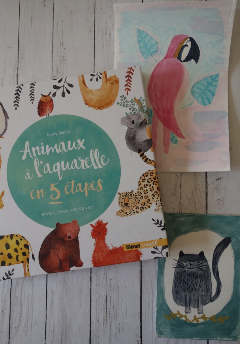 animaux à l'aquarelle