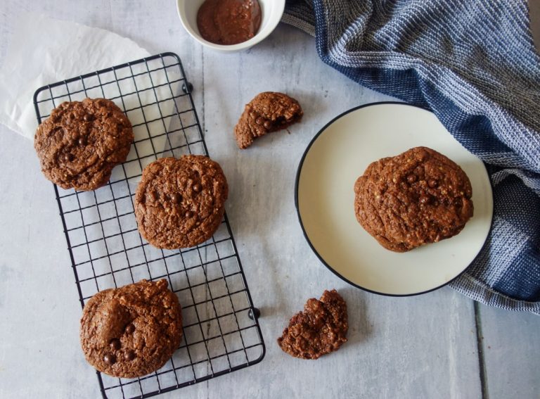 cookies au beurre de cacahuètes au chocolat