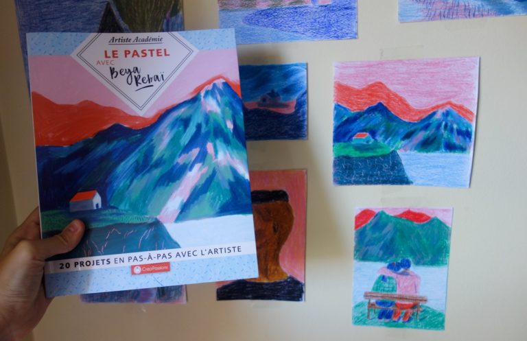 le pastel avec Beya Rebaï