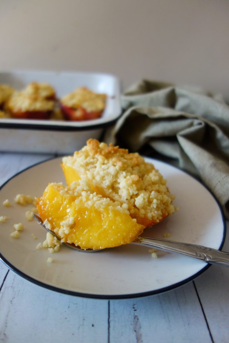 nectarines rôties au four